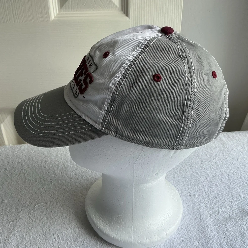 C.C White and Gray Texas A&M Aggies Hat